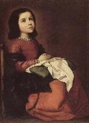 Francisco de Zurbaran The Girlhood of the Virgin Spain oil painting artist